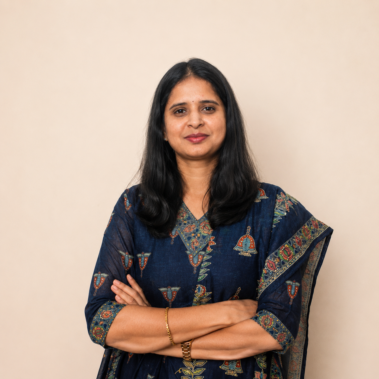 Portrait of Karpakam Prakash, Self-Esteem Coach & Mentor